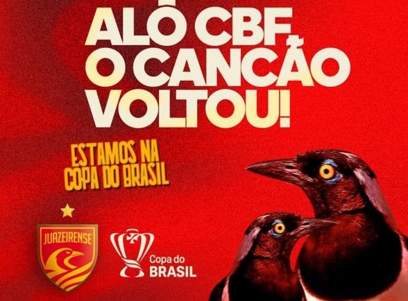 Juazeirense na Copa do Brasil. Vitória do Leão abriu vaga para o Cancão!