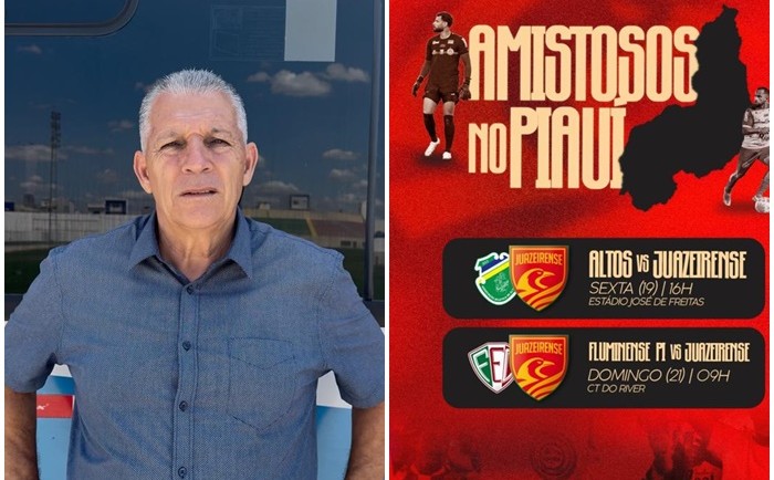 Juazeirense viajou ao Piauí para dois importantes testes antes da estreia oficial, em janeiro