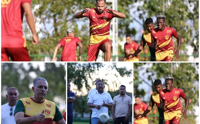 Clima de motivação marca inicio das atividades da Juazeirense para temporada 2026