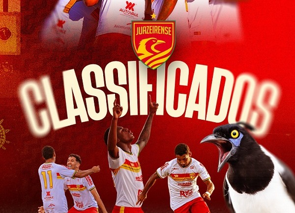 C-l-a-s-s-i-f-i-c-a-d-o! Com golaço de bicicleta, Juazeirense empata fora de casa e está nas quartas da Copa do Nordeste