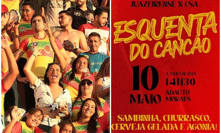 Série D: Juazeirense promove “Esquenta do Cancão” antes do jogo decisivo contra o CSA