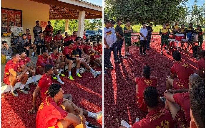 Juazeirense se reapresenta após folga e retoma trabalhos para jogo contra o CSE-AL